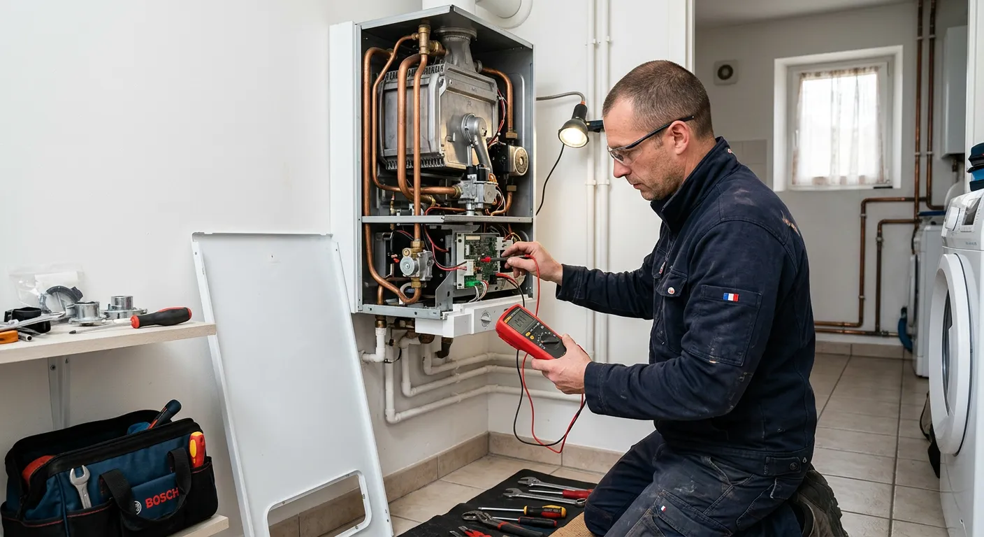 Dépannage chaudière