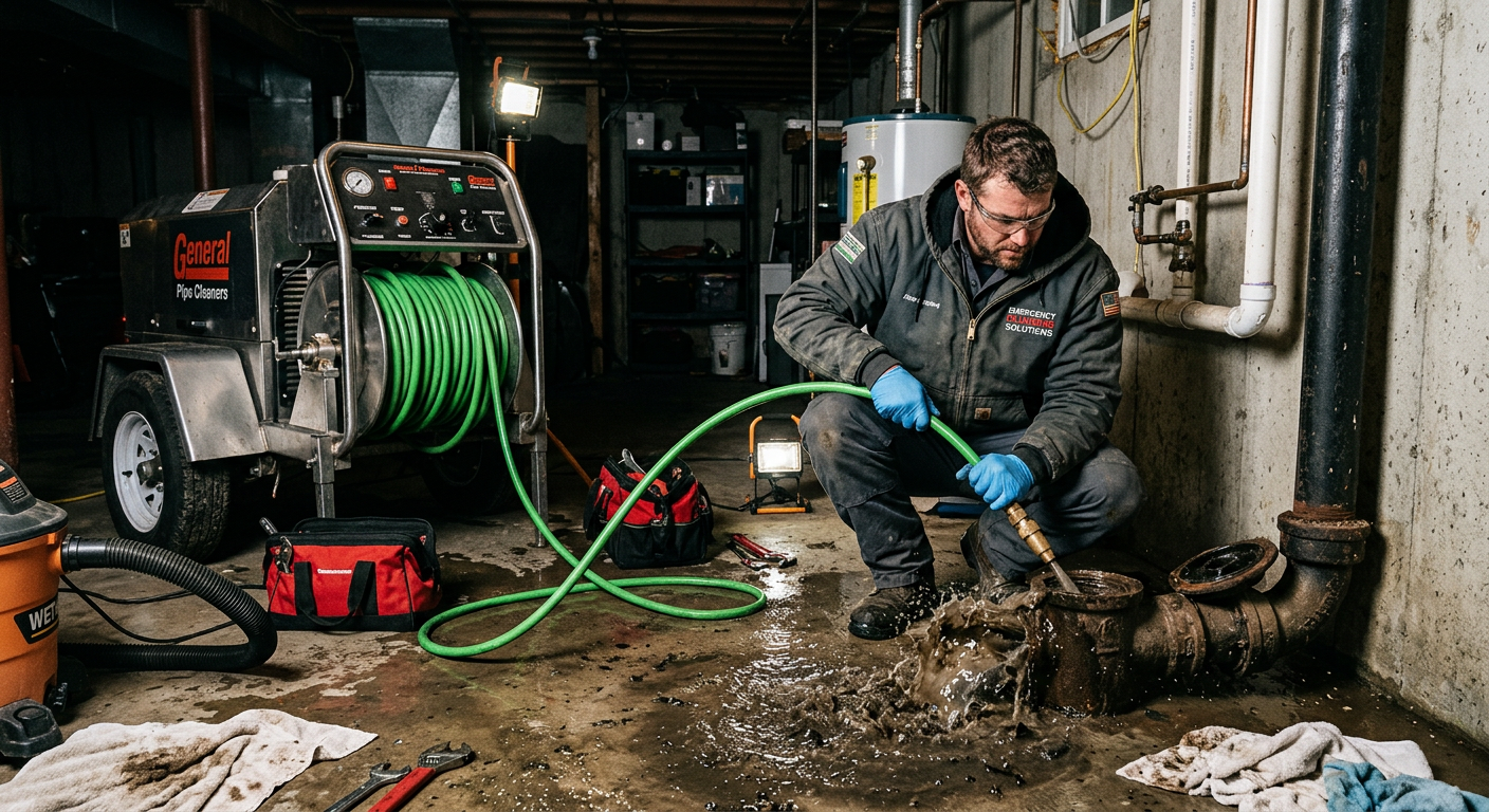 Débouchage urgence canalisation bouchée à Noisy-le-Grand 92